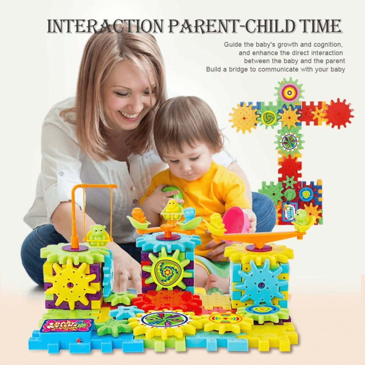 Electric Gear Building Block Toy (53pcs set)