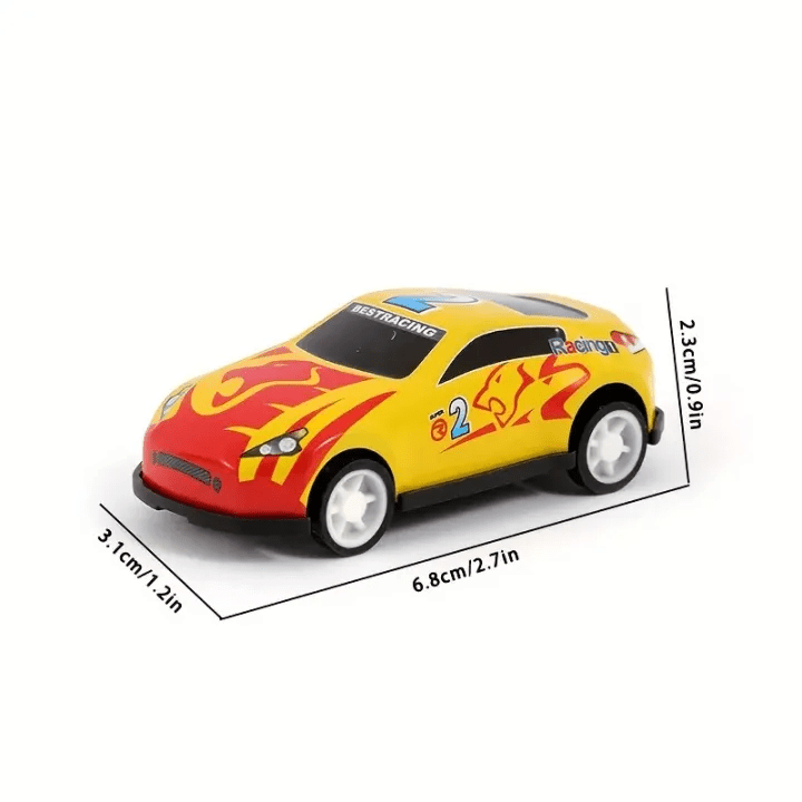 Pull Back Die-Cast Cars Set 6 Pcs
