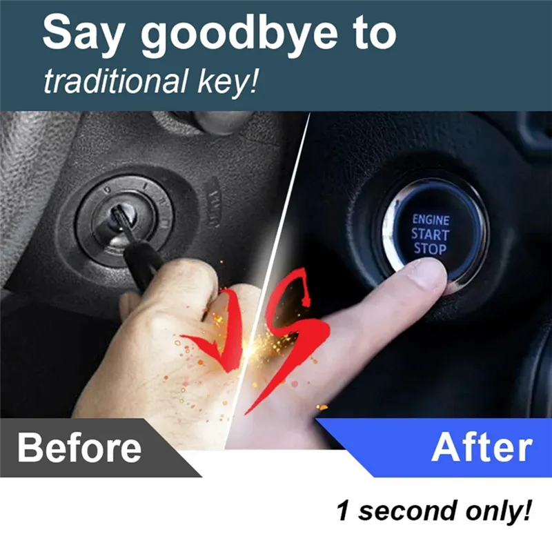 Car One Button Start/Stop System Kit