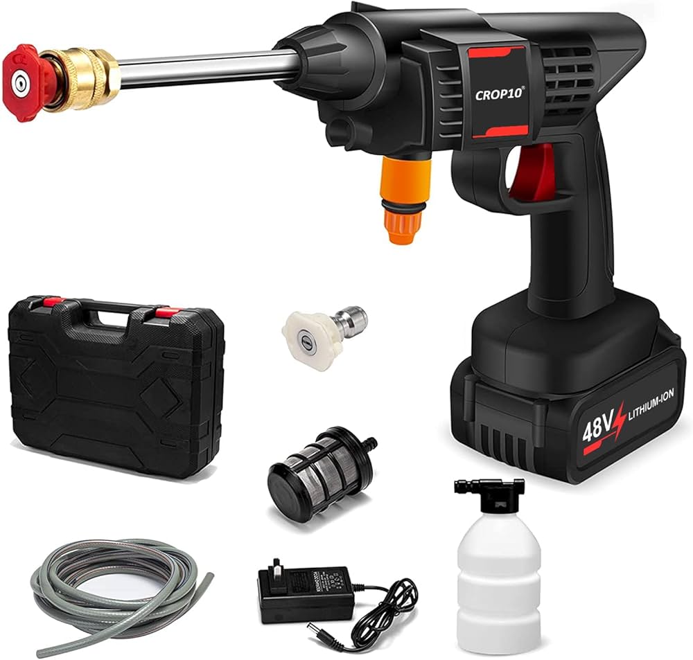 Wireless High Pressure Washer With Single battery & Premium Box