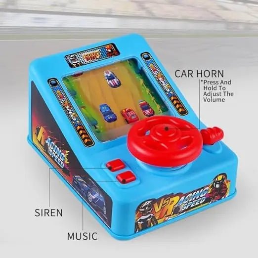 Car Racing Steering Wheel Adventure Game Toy for kids & Adult