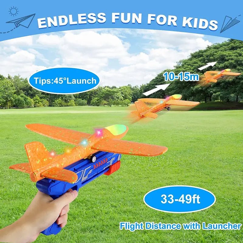 Catapult Airplane Launching Glider Gun